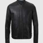 Venom Rider Men's Black Leather Jacket