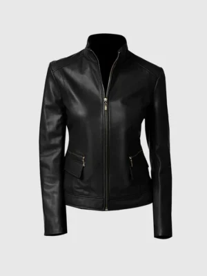 Custom Women’s Sleek Rider Leather Jacket