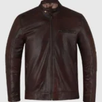 Ridgeway Crafted Men's Leather Waxed Jacket