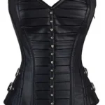 Wozniacki Gothic Faux Leather Corset