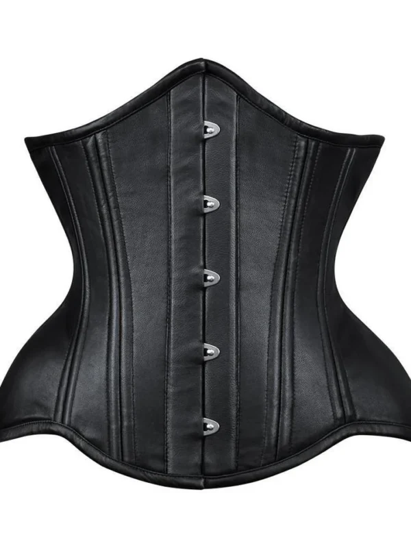 Custom Leather Waist Trainer Corset for Women