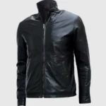 Black Biker Leather Jacket