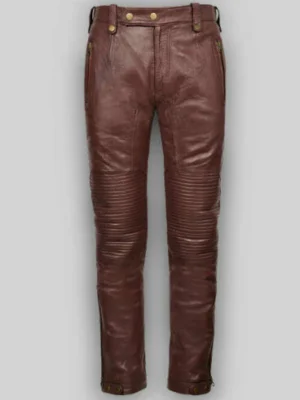 Custom Quilted Leather Rider Pants