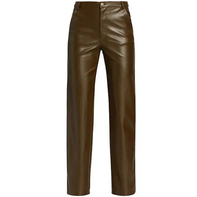 clothever-brown-leather-pant
