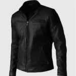 Exclusive Black Leather Biker Jacket