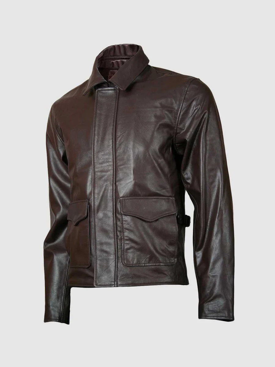 Brown Leather Biker Jacket Brown Leather Biker Jacket