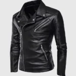 Retro Leather Motorcycle Jacket