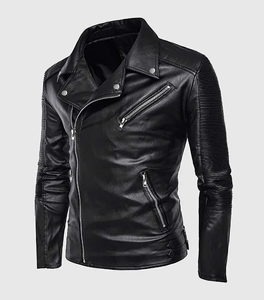 Retro Leather Motorcycle Jacket