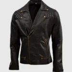 Soft Sheep Leather Quilted Jacket