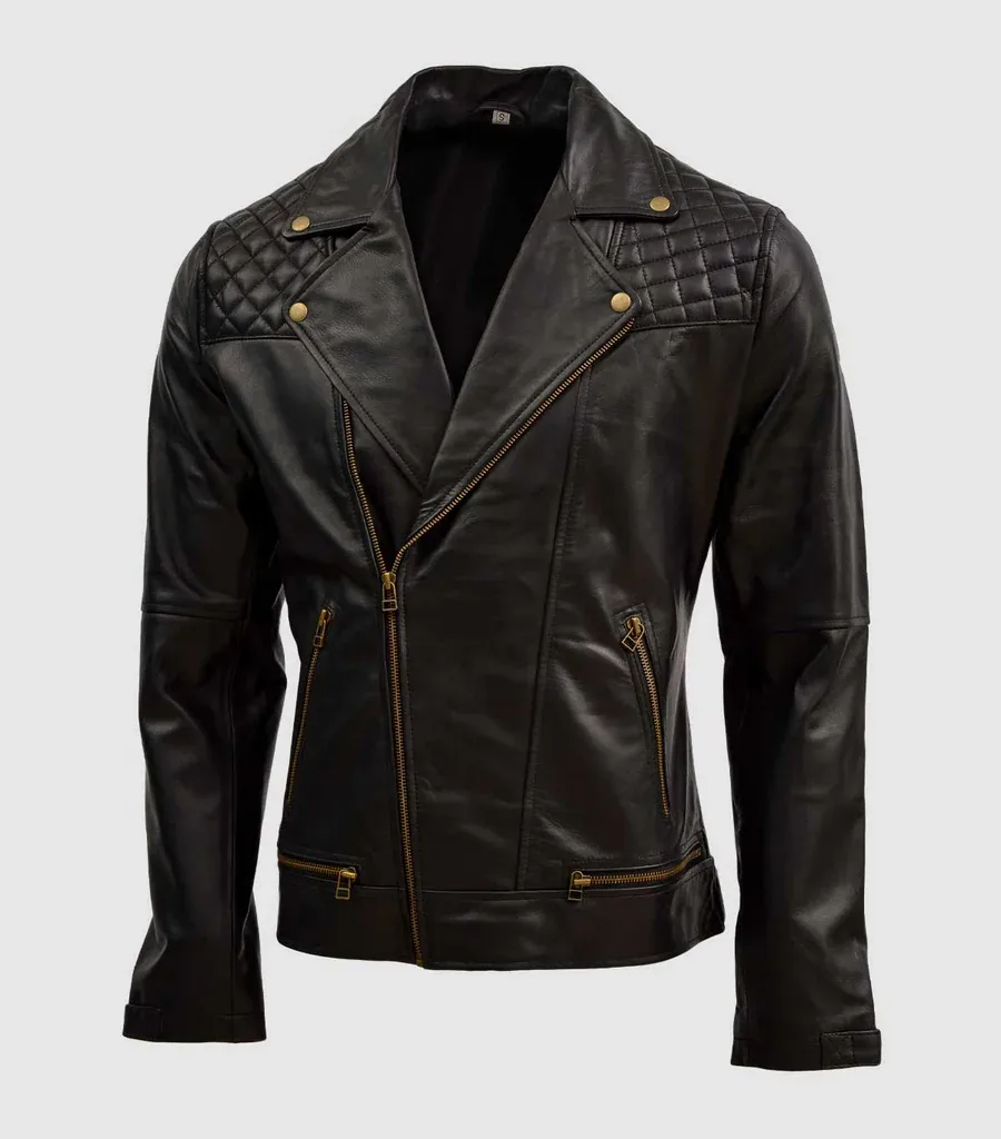 Soft Sheep Leather Quilted Jacket