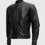 Soft Black Sheep Leather Jacket