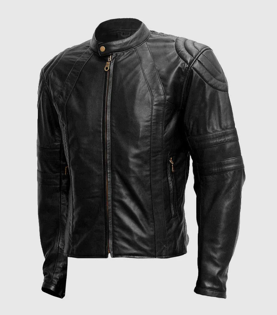 Soft Black Sheep Leather Jacket