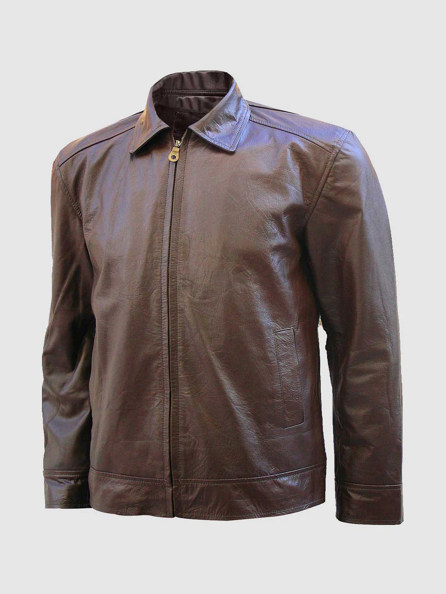 Brown Biker Leather Jacket Brown Biker Leather Jacket