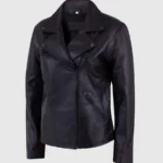 Female Motorcycle Leather Jacket