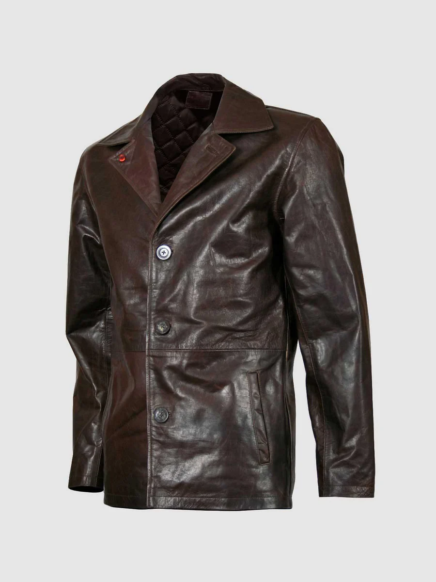 Vintage Brown Leather Coat Vintage Brown Leather Coat