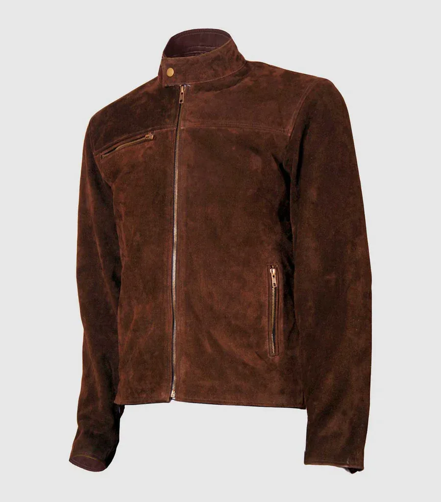 Classic Suede Leather Jacket