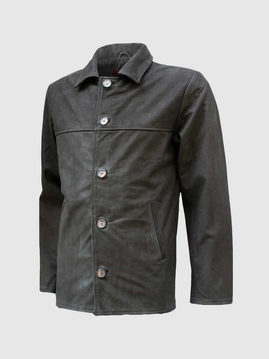 Classic Vintage Style Nubuck Men Leather Jacket Classic Vintage Style Nubuck Men Leather Jacket