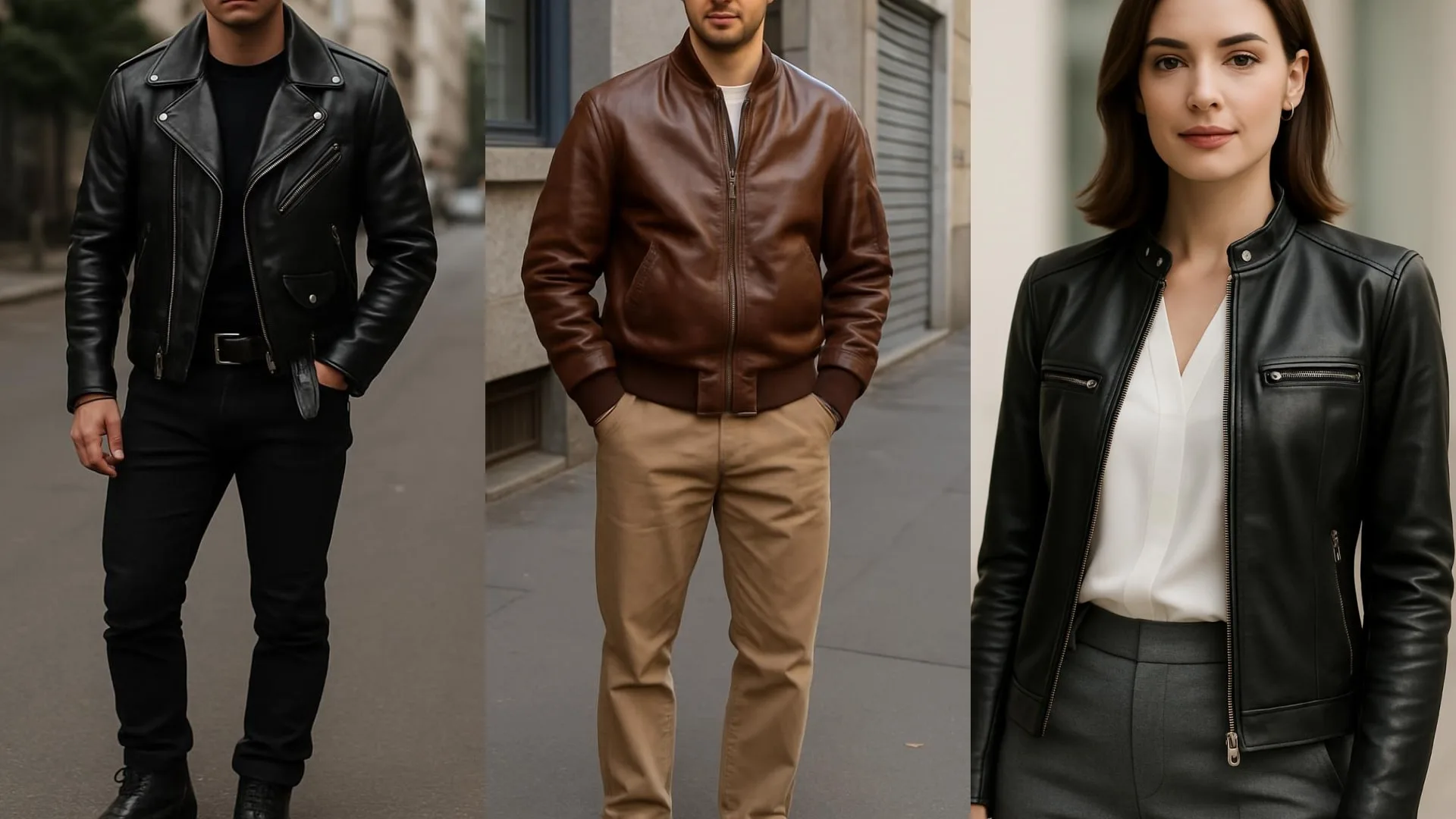 Leather Jacket Styles: Biker vs Bomber vs Racer Explained