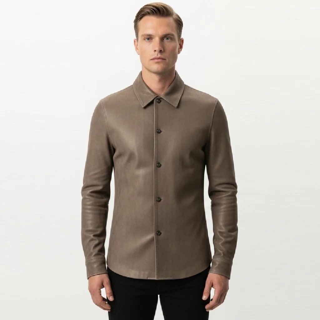 Custom Silent Drift Leather Shirt