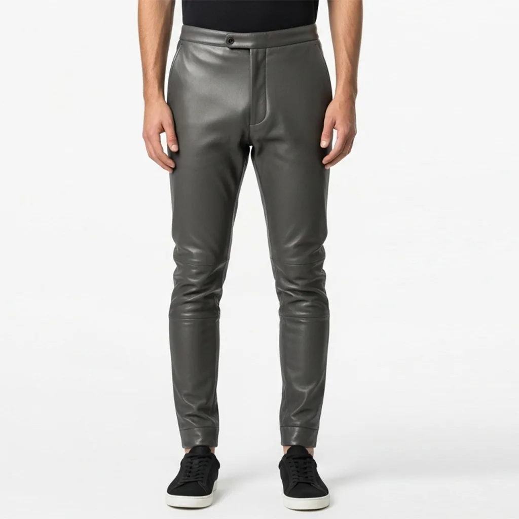 Custom Tailored Leather Pants for Men